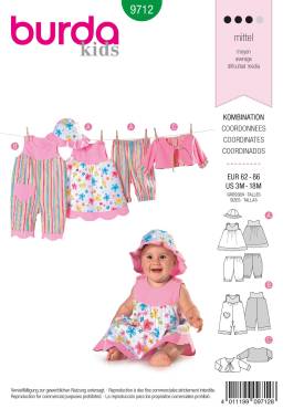 combination | BURDA-Edition | Size: 62 - 86 | Levels: 3