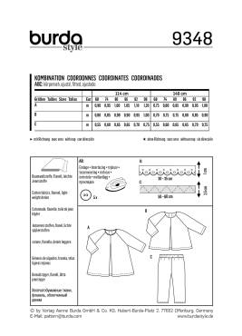 Kombination | BURDA | Gr: 68 - 98 | Level: 1