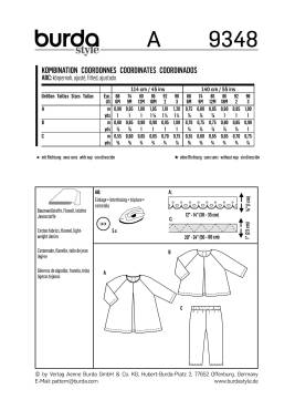 Kombination | BURDA | Gr: 68 - 98 | Level: 1