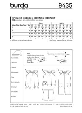 Kombination | BURDA | Gr: 68 - 98 | Level: 2