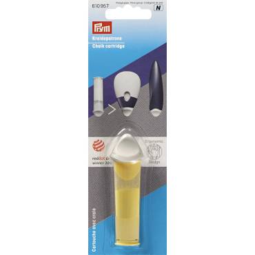 Chalk cartridge yellow Ergonomics