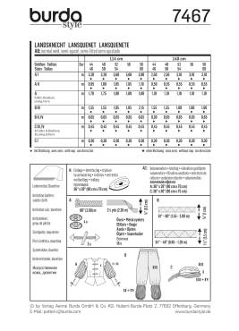 Landsknecht | BURDA-Edition | Size: 44-60 | Levels: 3