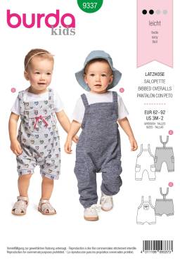 dungarees | BURDA-Edition | Size: 62 - 92 | Levels: 2