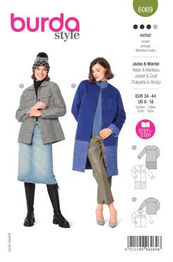 Coat, jacket | BURDA | Size: 34-44 | Level: 3