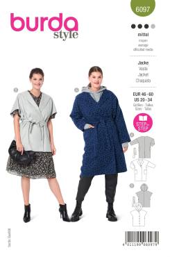 Coat, vest | BURDA | Size: 46-60 | Level: 3