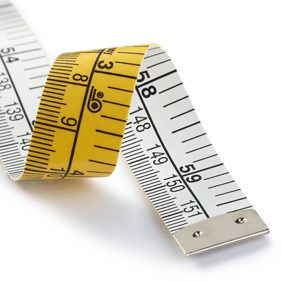 Tape measure Color Analogue, cm/inch scale