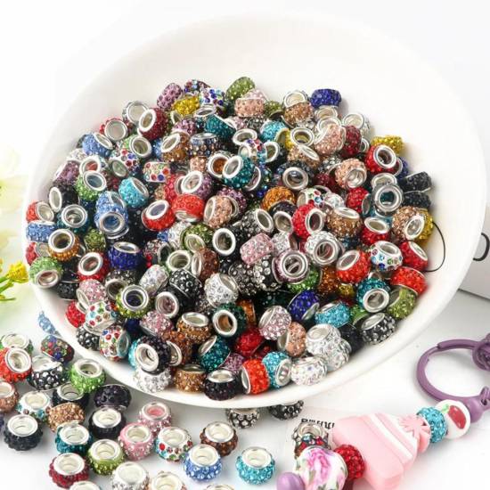 Metall Beads / Spacer Beads | Strass | 11mm | various colors