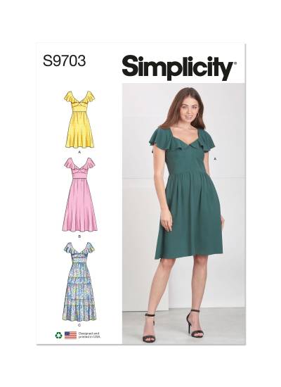 Misses' Dresses | Simplicity | 9703