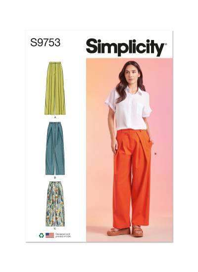 Misses' Pants | Simplicity | 9753
