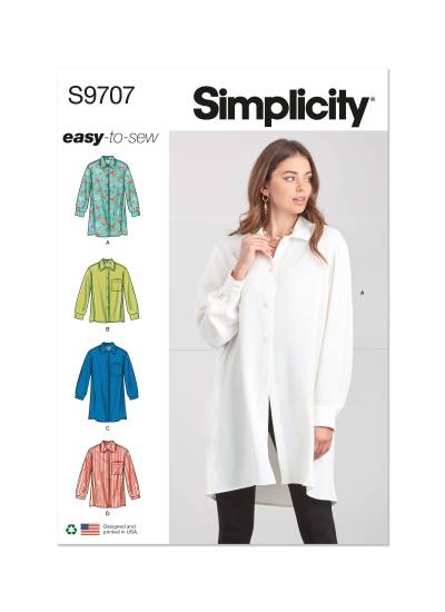 Misses' Shirts | Simplicity | 9707