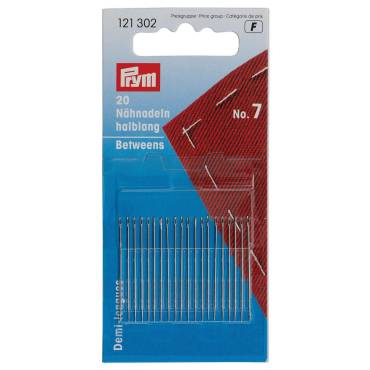 Sewing needles half-long ST 7 0.70 x 31 mm silver-coloured