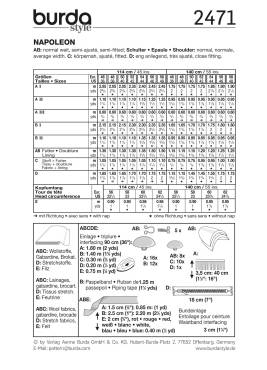 auto_awesome
Ausgangssprache: Englisch
39 / 5.000
Napoleonic | BURDA-Edition | Size: 46-58 | Levels: 3