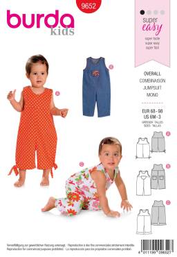 Overalls | BURDA-Edition | Size: 68 - 98 | Levels: 2