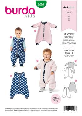 Overall - Schlafsack | BURDA | Gr: 68 - 98 | Level: 2