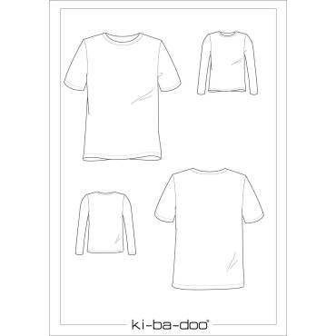 Paper cut basic shirt men | Size XS to XXXL