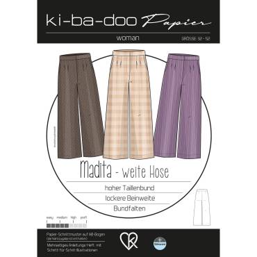 PAPIERSCHNITT HOSE MADITA | GRÖSSE 32-52