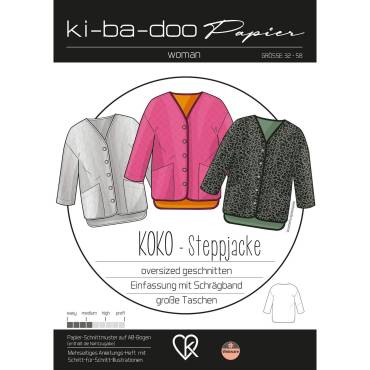 PAPIERSCHNITT JACKE KOKO | GRÖSSE 32-58