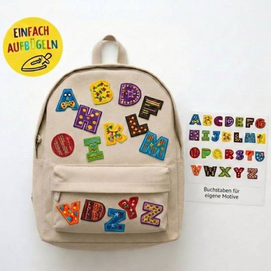 Patch it! | Design 102 | Letters | iron-on | ca. 4x4cm | 