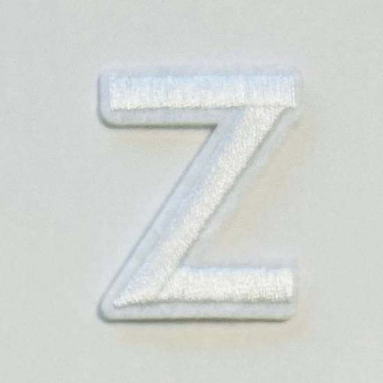 Patch it! | Design 104 | Letter: Z | iron-on | 4x3 cm | white