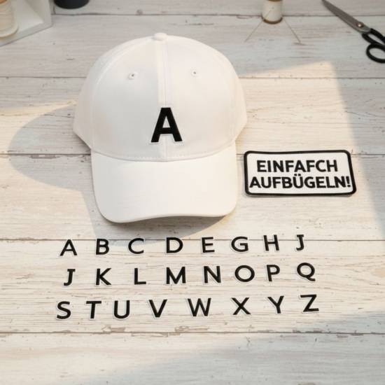 Patch it! | Design 106 | Letters | iron-on | ca. 4x3cm | black