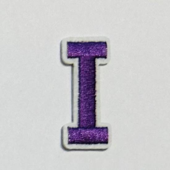 Patch it! | Design 110 | Letter: I | iron-on | 4x1,2 cm | lilac