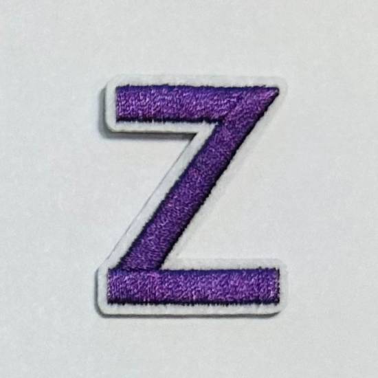 Patch it! | Design 110 | Letter: Z | iron-on | 4x3 cm | lilac