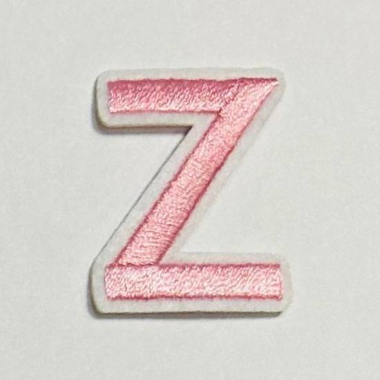 Patch it! | Design 112 | Buchstabe: Z | aufbügelbar | 4x3 cm | rosa