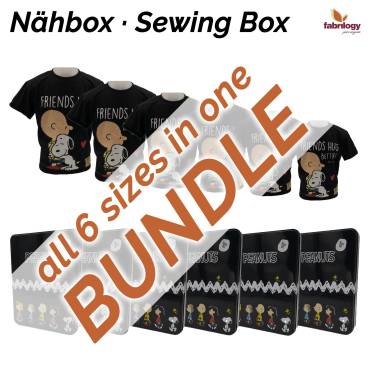 PEANUTS® Nähbox - T-Shirt "Friends Hug Better" - BUNDLE