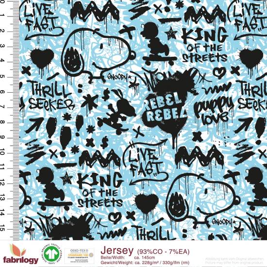 Peanuts® - Snoopy Graffiti Rebel - GOTS