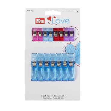 Prym Love Stoff Clips 2,6 + 5,5 cm