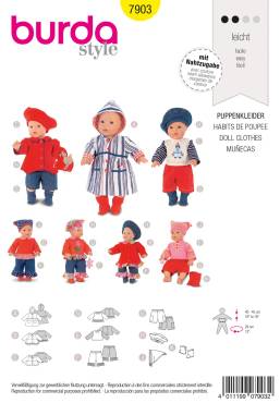 Doll Clothes | BURDA-Edition | Size: one size | Levels: 2