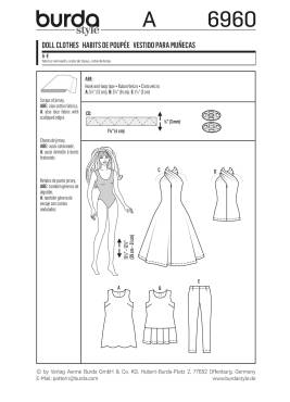 Doll Clothes | BURDA-Edition | Size: One size | Levels: 2