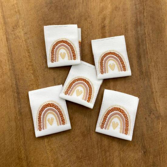 Regenbogen | gewebte Label