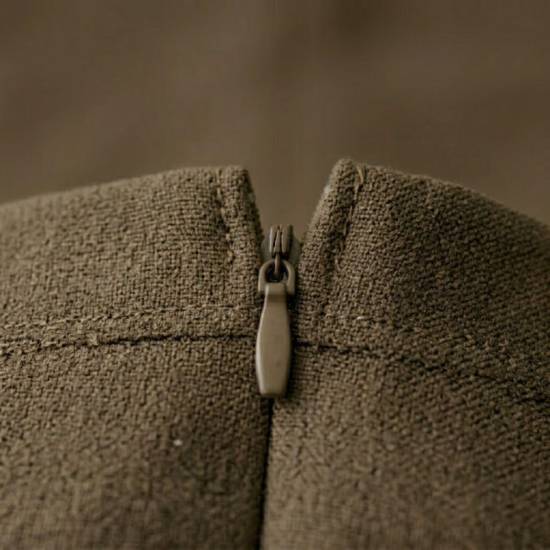 Invisible zipper | non-separating | 3 mm coil | truffle | 60 cm