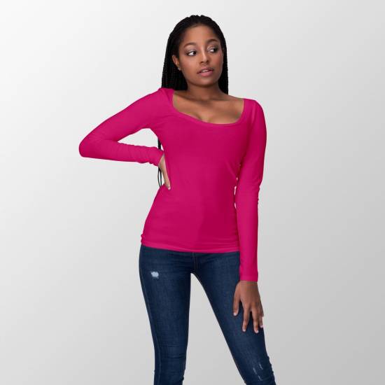 REMNANTS | 100 cm | Organic Jersey - GOTS - pink