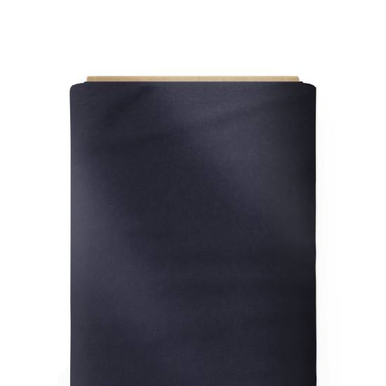 RESTSTÜCK | 110 cm | Jersey uni mit TENCEL™ Modal Micro - navy