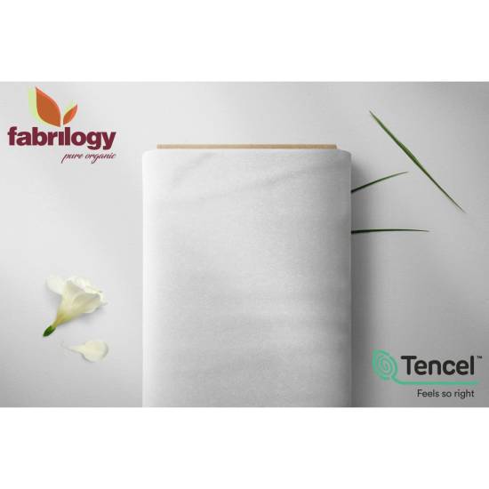 REMNANTS | 150 cm | Jersey uni with TENCEL™ Modal Micro - ecru