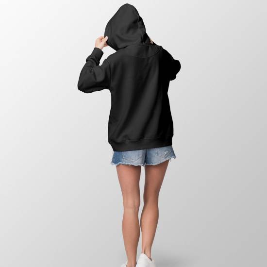 RESTSTÜCK | 180 cm | Bio French Terry - GOTS - schwarz