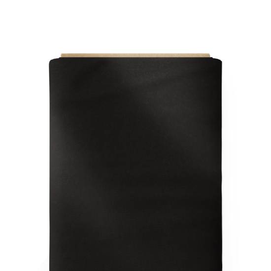 RESTSTÜCK | 50 cm | Jersey uni mit TENCEL™ Modal Micro - schwarz