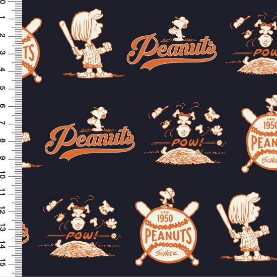 RESTSTÜCK | 50 cm | Peanuts® - Vintage - GOTS