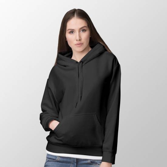 RESTSTÜCK | 60 cm | Bio French Terry (brushed) - GOTS - schwarz