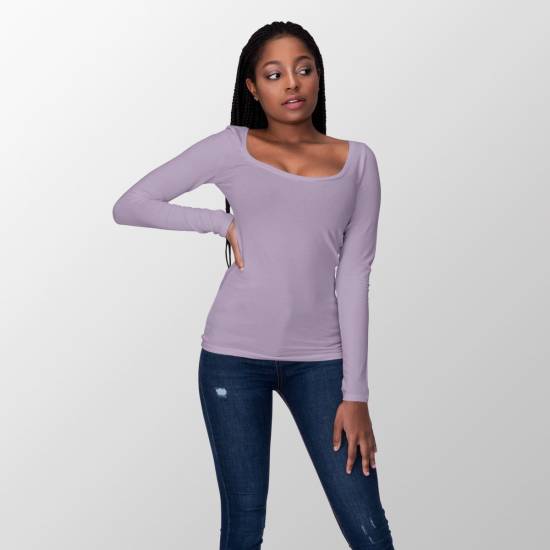 RESTSTÜCK | 70 cm | Bio Jersey - GOTS - flieder