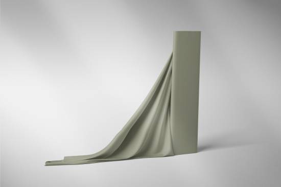 RESTSTÜCK | 80 cm | Bio French Terry - GOTS - salbei