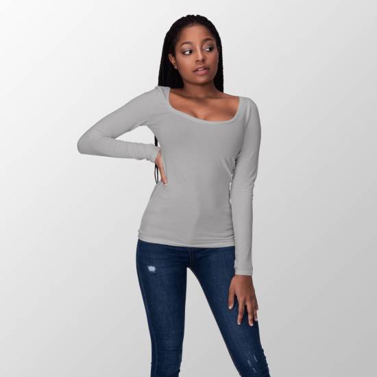 REMNANTS | 80 cm | Organic Jersey - GOTS - grey