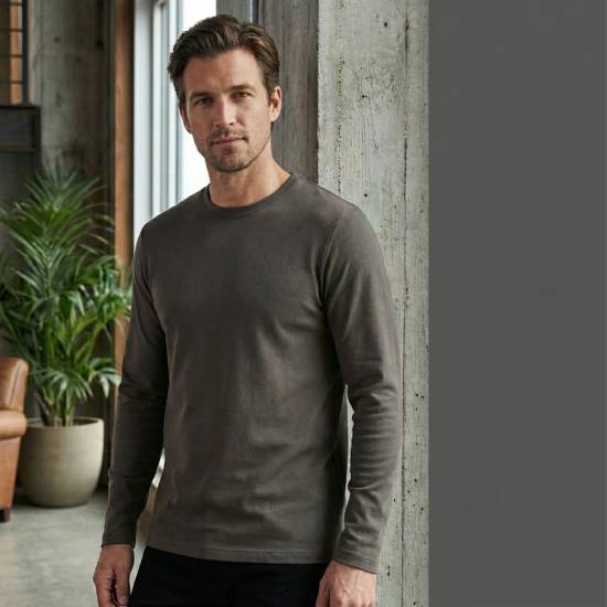 REMNANTS | 80 cm | Organic Interlock-Jersey - GOTS - dark-grey