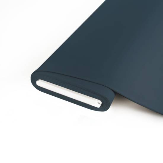 REMNANTS | 80 cm | Organic Single-Piqué - GOTS - indigo