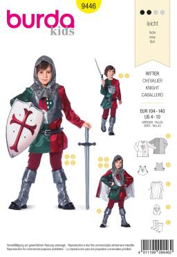 Knight - Middle Ages | BURDA | Size: 104-140 | Level: 2