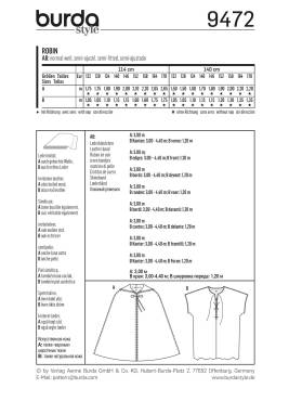 Robin | BURDA | Gr: 122-170 | Level: 2