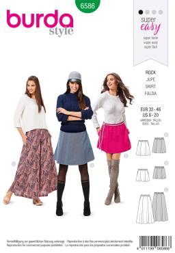 Skirt | BURDA-Edition | Size: 32 - 46 | Levels: 1