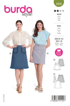 Skirt | BURDA-Edition | Size: 34-44 | Levels: 2